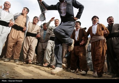 پیشواز نوروز در روستای آویهنگ - کردستان
