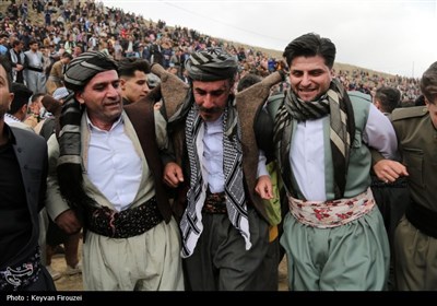 پیشواز نوروز در روستای آویهنگ - کردستان