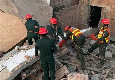حادثه،ساختمان،بتن،ريزش،عملياتي،كارگر،ايمني