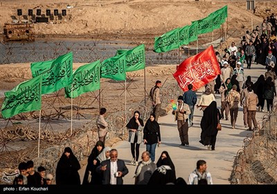 کاروان‌های راهیان نور در یادمان شهدای شلمچه