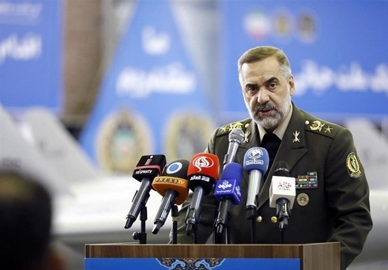 Iran’s Defense Minister Highlights Self-Sufficiency in Drone Engine Production