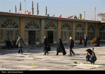 زیارت اهل قبور در پنجشنبه آخر سال - قزوین 