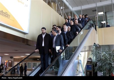 افتتاح پروژه های عمرانی فرودگاه شهید هاشمی نژاد - مشهد