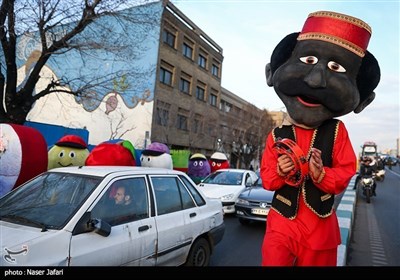 Карнавал приветствия весны и Навруза в Тегеране