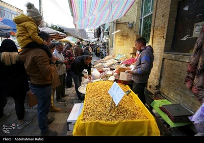 حال و هوای بازار همدان در آستانه عید نوروز
