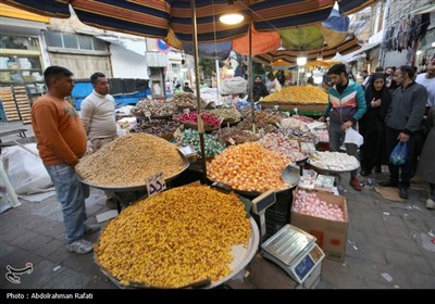 حال و هوای بازار همدان در آستانه عید نوروز