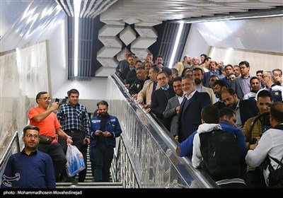 آیین بهره‌برداری از سه ایستگاه جدید متروی تهران