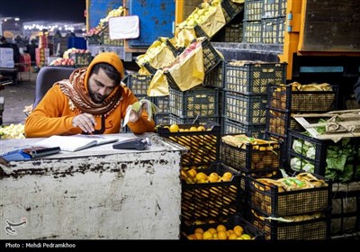 بازار میوه و تره بار اهواز در آستانه نوروز