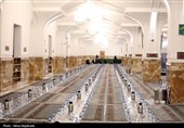 ضیافت افطاری در حرم مطهر رضوی