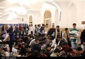 ضیافت افطاری در حرم مطهر رضوی