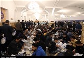 ضیافت افطاری در حرم مطهر رضوی