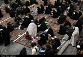ضیافت افطاری در حرم مطهر رضوی