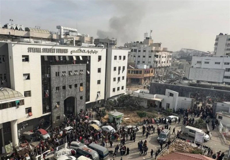 Gazze&apos;deki El-Şifa Hastanesine Siyonist Saldırı