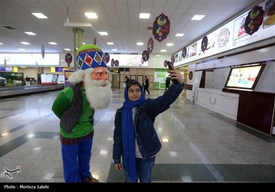 مسافران نوروزی در فرودگاه شهید بهشتی اصفهان