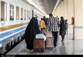 قطار‌های نوروزی در مسیر مشهد 4 رام افزایش یافت
