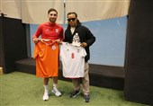 Edgar Davids Visits Iran Football Team Training