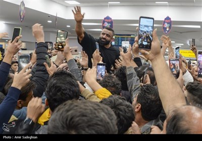 استقبال از هادی چوپان در شیراز