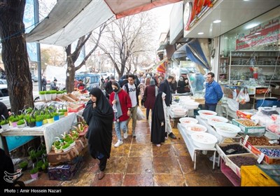حال و هوای بازار قزوین در آخرین روز سال