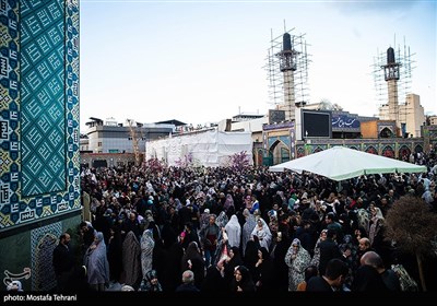 مراسم تحویل سال 1403در امامزاده صالح (ع)- عکس خبری تسنیم