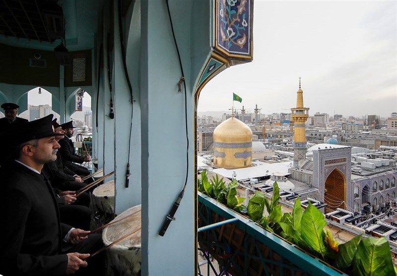 تحويل،امام،رضوي،حرم،لحظه،دست