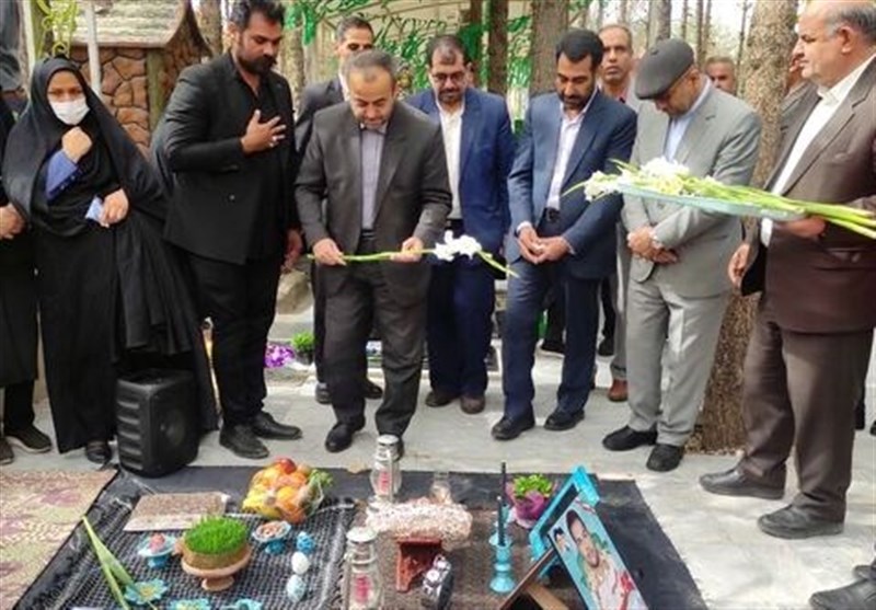 بيرجند،شهداي،استاندار،شهيد،حضور،مزار