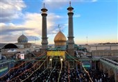 سال نو در آستان مقدس حضرت عبدالعظیم (ع) + تصاویر