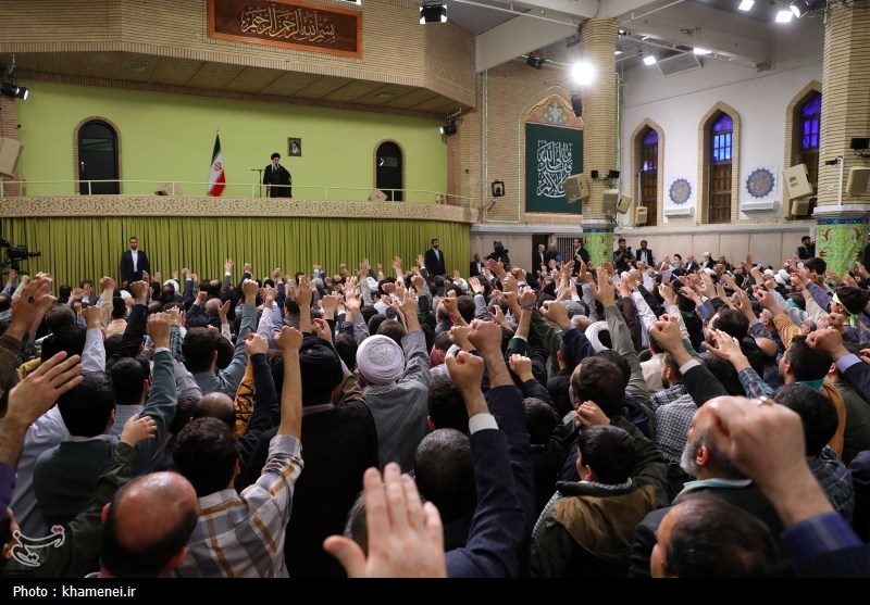 سخنرانی نوروزی رهبرمعظم انقلاب در حسینیه امام خمینی(ره)- عکس ...