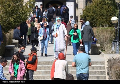 مسافران نوروزی در همدان