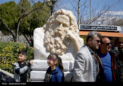 مسافران نوروزی در همدان