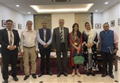 بازدید دیپلمات ارشد هندی از سفارت افغانستان در دهلی‌نو