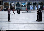 حال و هوای نوروزی زائران در مسجد مقدس جمکران