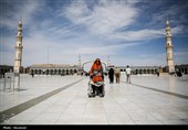 حال و هوای نوروزی زائران در مسجد مقدس جمکران