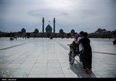 حال و هوای نوروزی زائران در مسجد مقدس جمکران