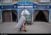 حال و هوای نوروزی زائران در مسجد مقدس جمکران