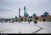 حال و هوای نوروزی زائران در مسجد مقدس جمکران
