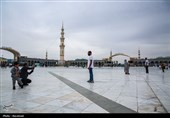 حال و هوای نوروزی زائران در مسجد مقدس جمکران