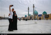 حال و هوای نوروزی زائران در مسجد مقدس جمکران