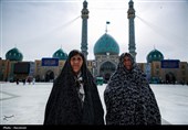حال و هوای نوروزی زائران در مسجد مقدس جمکران