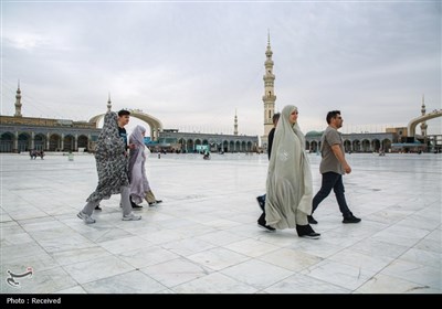 حال و هوای نوروزی زائران در مسجد مقدس جمکران