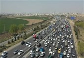 ترافیک فوق سنگین در محورهای شرقی استان تهران