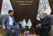 دیدار رایزن فرهنگی ایران در کابل با وزیر تجارت افغانستان