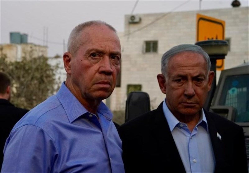 رسانه‌ عبری: اختلاف گالانت و نتانیاهو به نقطه اوج رسیده است