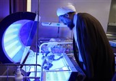 حضور امام جمعه همدان در بیمارستان فوق تخصصی کودکان