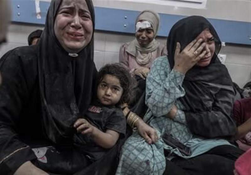 داغداری امت اسلام دراثر جنایت صهیونیست نسبت به زنان غزه