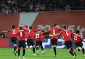 اعطای نشان افتخار به بازیکنان تیم ملی فوتبال گرجستان