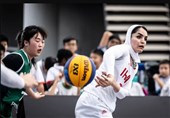 Iranian Girls Beat South Korea in 3x3 Asia Cup 2024