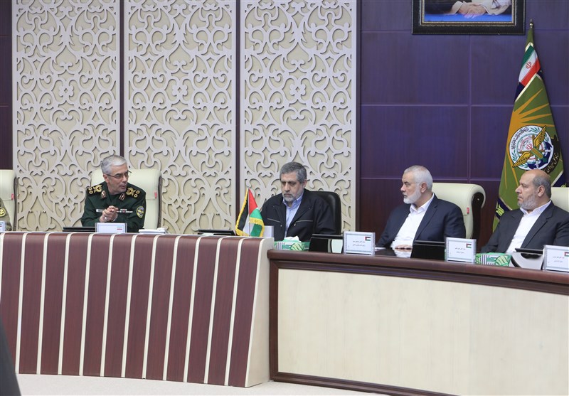 Hamas Lideri Haniyye, İran Genelkurmay Başkanı’yla Görüştü