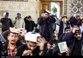 مراسم احیای شب نوزدهم ماه مبارک رمضان در حرم مطهر حضرت معصومه (س)