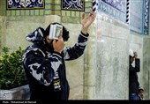 مراسم احیای شب نوزدهم ماه مبارک رمضان در حرم مطهر حضرت معصومه (س)