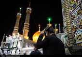 مراسم احیای شب نوزدهم ماه مبارک رمضان در حرم مطهر حضرت معصومه (س)